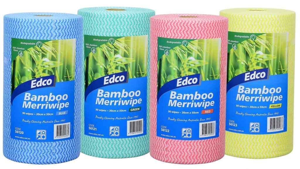 BIO-ENVIRO BAMBOO MERRI WIPE ROLLS