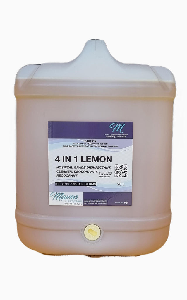 4 in 1 Lemon Disinfectant/ Cleaner/Deoderiser