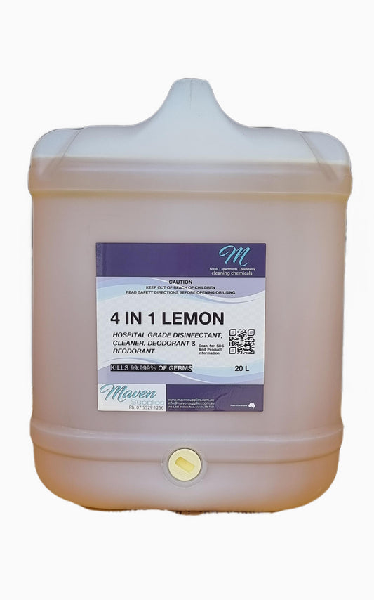 4 in 1 Lemon Disinfectant/ Cleaner/Deoderiser