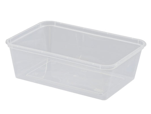 Rectangle Takeaway Containers / 500mL / 650mL / 750mL / 1000mL