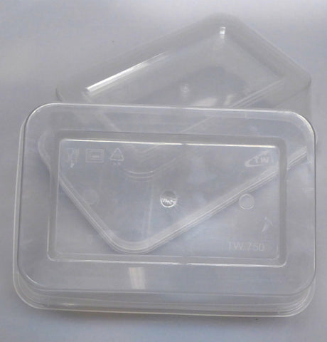 Rectangle Takeaway Containers / 500mL / 650mL / 750mL / 1000mL