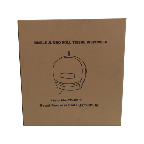 Jumbo Toilet Roll Dispenser - Plastic