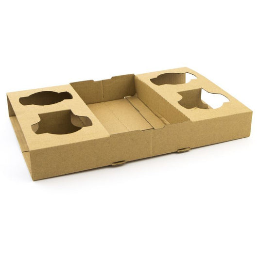 Coffee Cup Holder Trays (4cup) x100