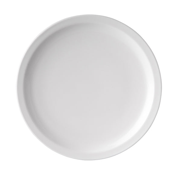 Round Plate Melmine White 250mm