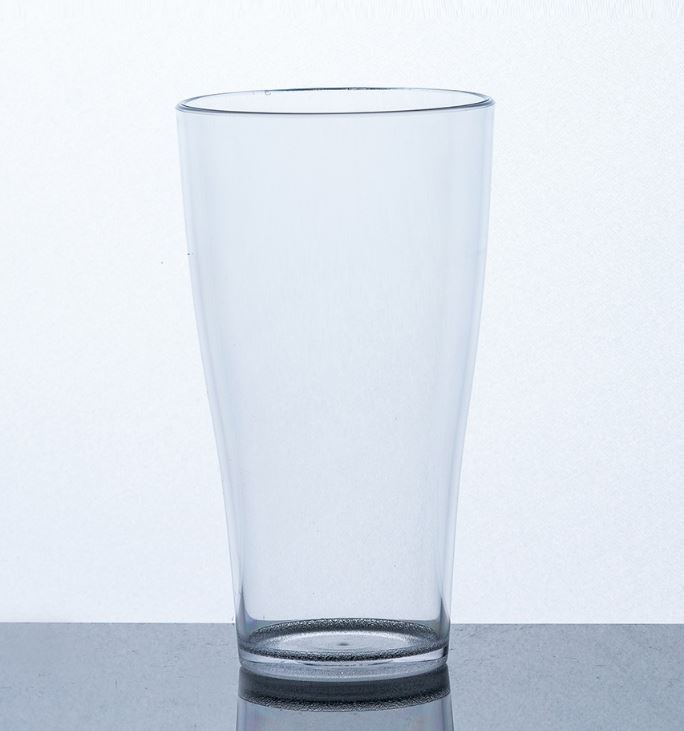 Plastic Beer Glass - Polycarbonate - Certified 285mL