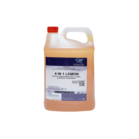4 in 1 Lemon Disinfectant/Odour Block 5L / 20L