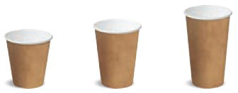 Coffee Cup Brown Double Wall