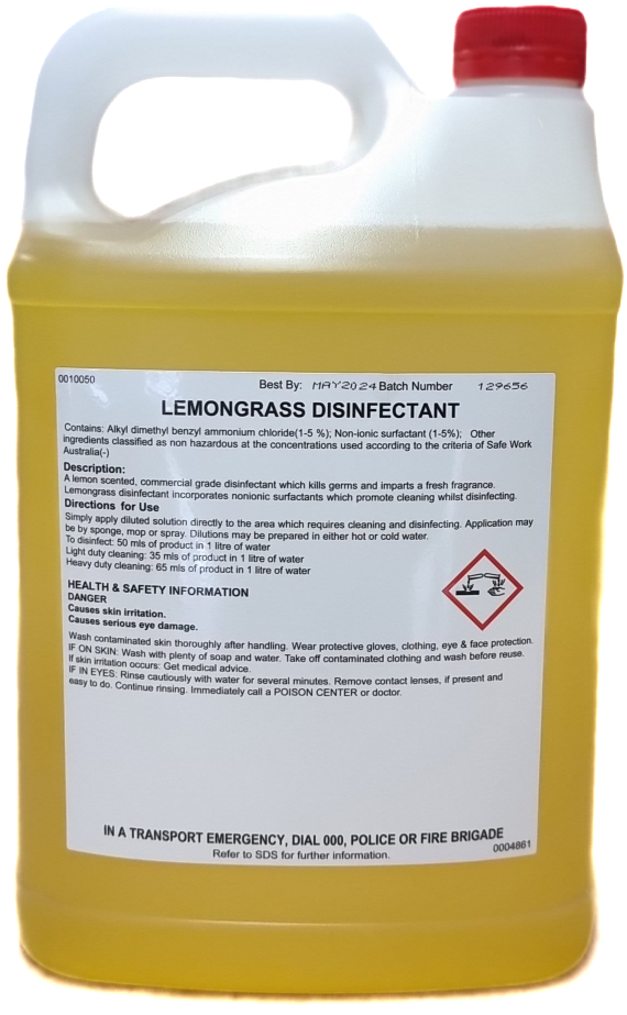 Lemongrass Disinfectant
