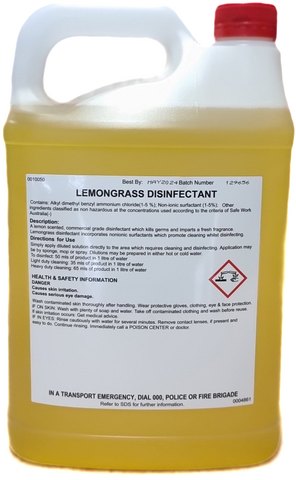 Lemongrass Disinfectant