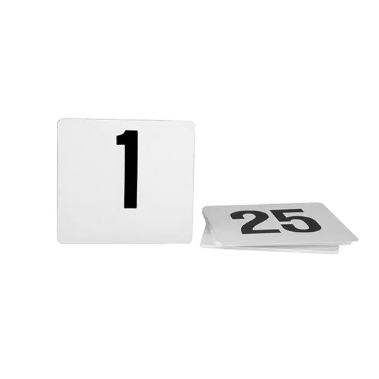 Table Number set Lge 1-25