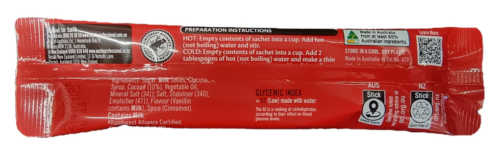 Nestle Hot Chocolate Mix Sachets X 100