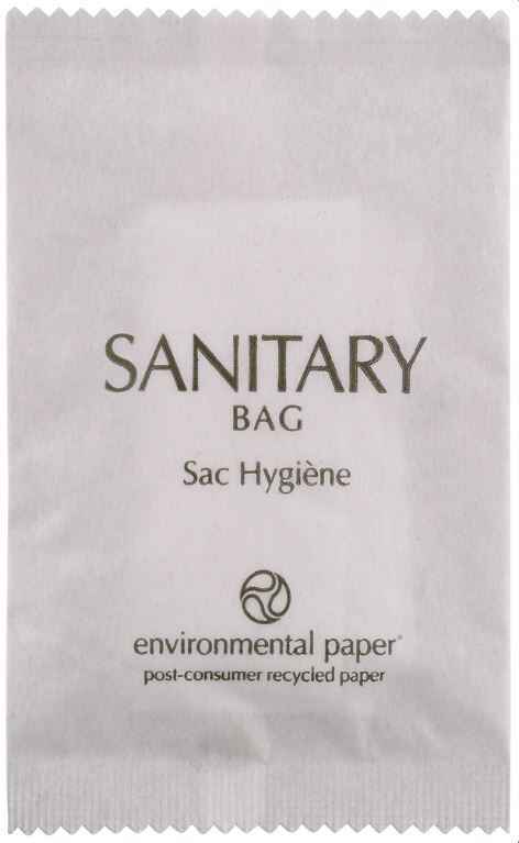 Hotel Wrapped Sanitary Bags x 250 