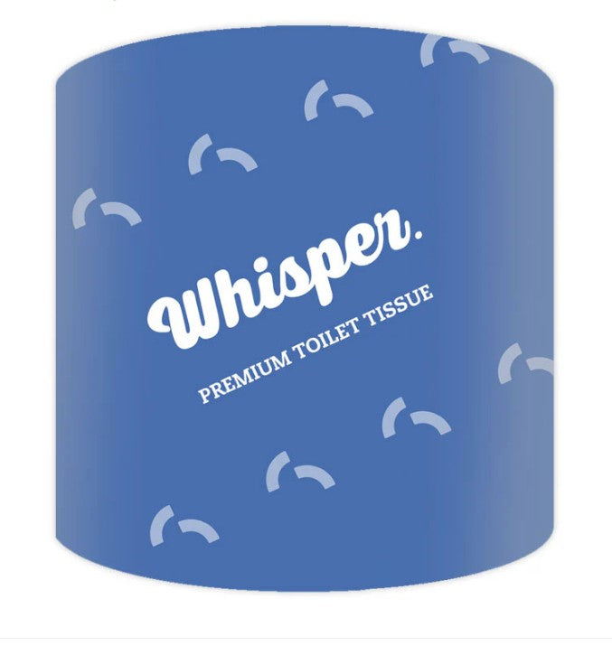 Toilet Paper 2 ply 400 sheet (x48 Rolls) Premium