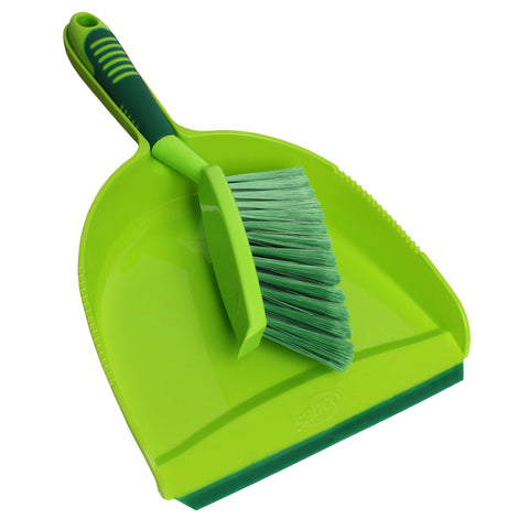 Dustpan and Brush Set Softgrip