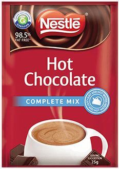 Nestle Hot Chocolate Mix Sachets X 100