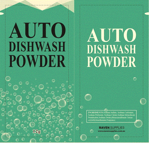 Auto Dishwash Machine Powder Sachet x 300