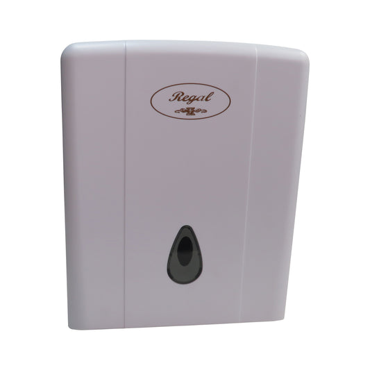 Paper Hand Towel Dispenser - White Plastic
