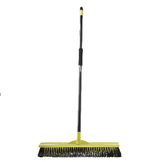 600mm Medium Stiff Tradesman Broom Complete