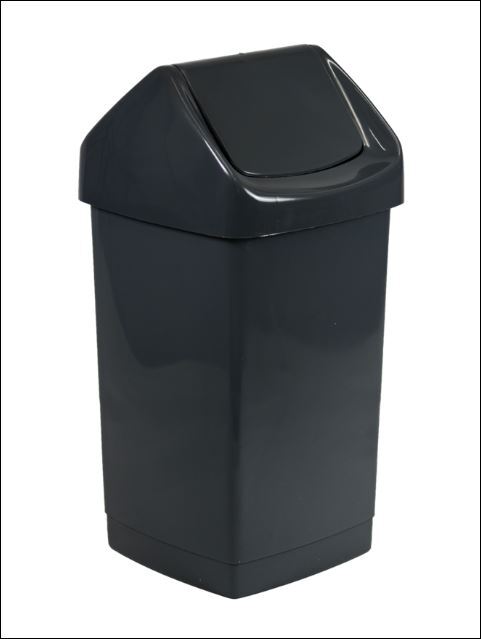 Flip Bin - Charcoal 18L