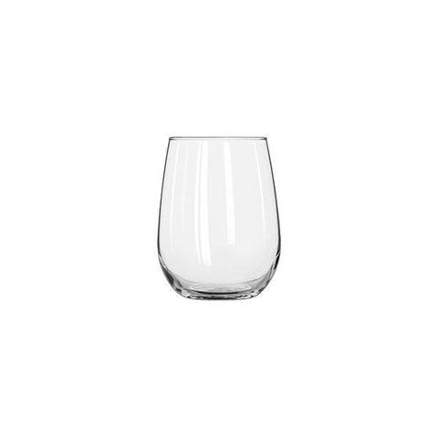 Stemless Wine Glass 355ml x 12 Glasses