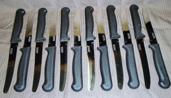Steak Knives Round End x 12
