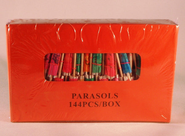 Paper Parasols Cocktail Umbrellas x 144